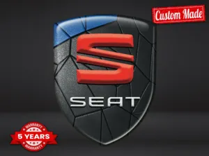 Seat Vinilos Auto Resistentes Limitados Estilo Universal